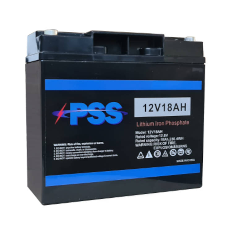 12V 18Ah PSS LiFePO4 Battery
